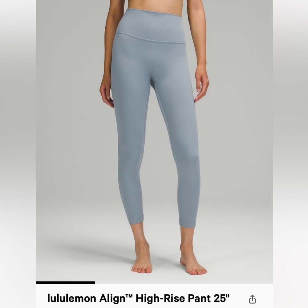 lululemon Align High Rise Pant 25”